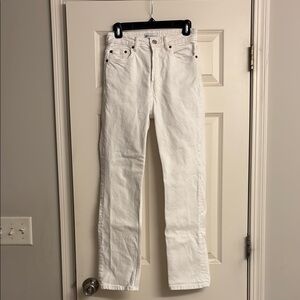 Zara White Jeans